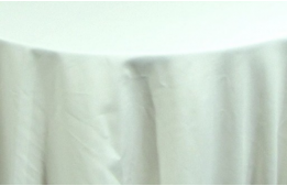 Tablecloth Visa White 100" Round