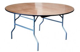 Wood Table Round 72" BT