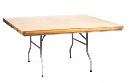 Wood Table Square 60" x 60"