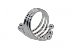 Napkin Ring Aria Silver