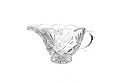 Creamer Scalloped Crystal