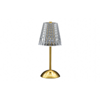 Lamp Bistro Elegante Gold 10"
