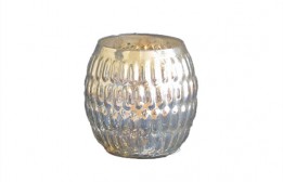 Grace Silver Votive 3" x 2 1/2"