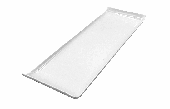 Rectangle Sushi Plate White 15.5" x 5"